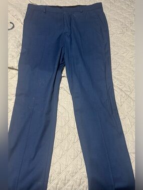 jf j.ferrar Men's Navy Dress Pants